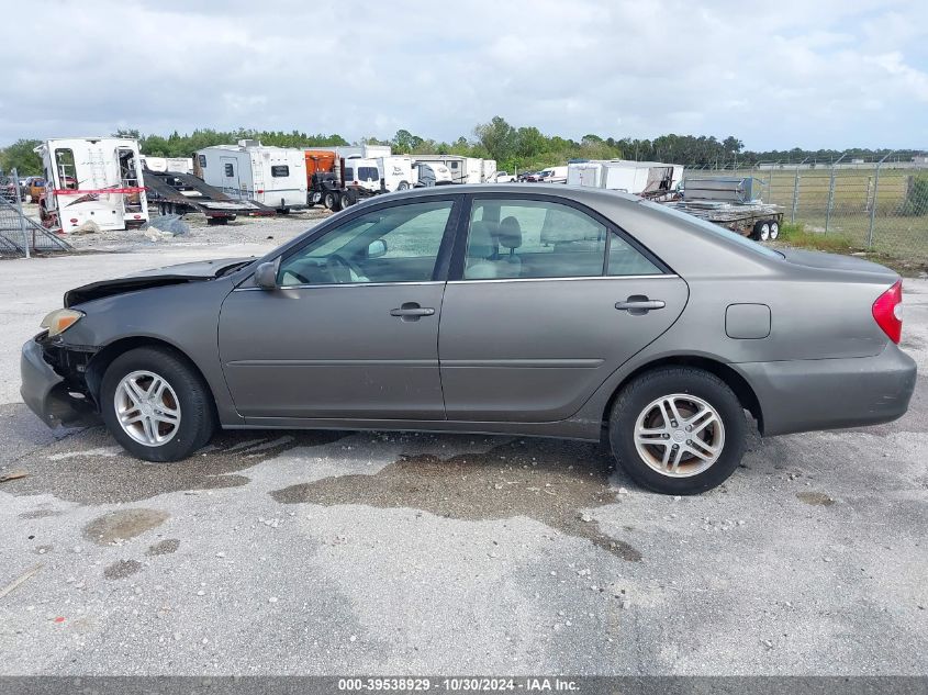 2004 Toyota Camry Std VIN: 4T1BE32K94U920682 Lot: 39538929