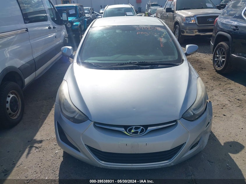 2014 Hyundai Elantra Se VIN: KMHDH4AE7EU172064 Lot: 39538931