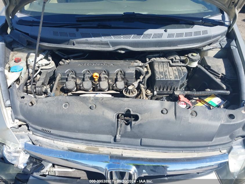 2008 Honda Civic Lx VIN: 1HGFA16598L118673 Lot: 39538937