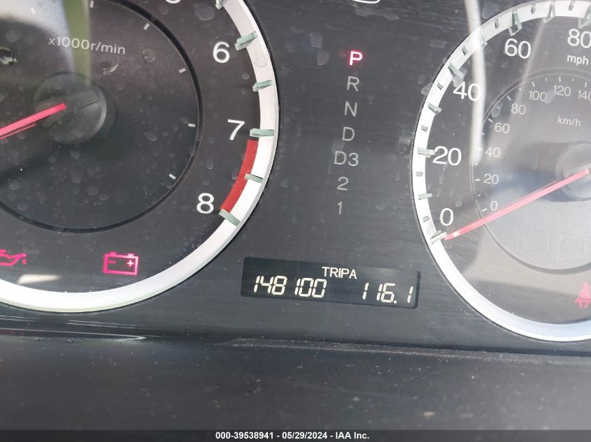 2009 Honda Accord 2.4 Ex-L VIN: 1HGCP26829A201070 Lot: 39538941