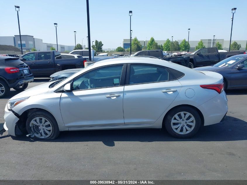 2022 Hyundai Accent Se/Sel VIN: 3KPC24A68NE171451 Lot: 39538942