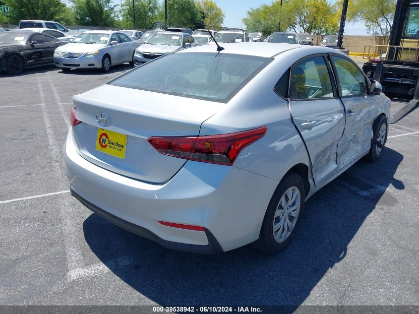 2022 Hyundai Accent Se/Sel VIN: 3KPC24A68NE171451 Lot: 39538942