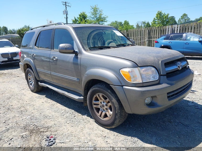 2005 Toyota Sequoia Limited VIN: 5TDZT38A45S253761 Lot: 39538946