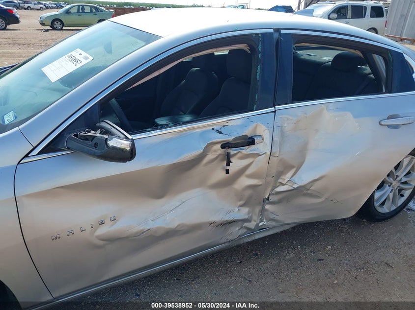 2018 Chevrolet Malibu Lt VIN: 1G1ZD5ST8JF130275 Lot: 39538952