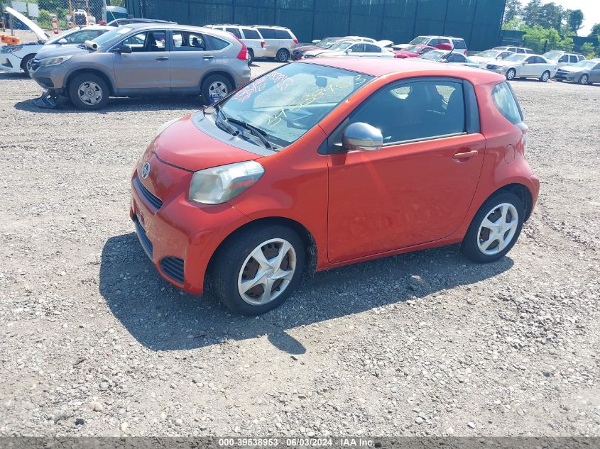 2012 Scion Iq VIN: JTNJJXB09CJ017333 Lot: 39538953