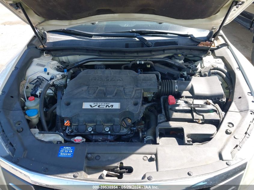 2010 Honda Accord Crosstour Ex-L VIN: 5J6TF2H5XAL010603 Lot: 39538954