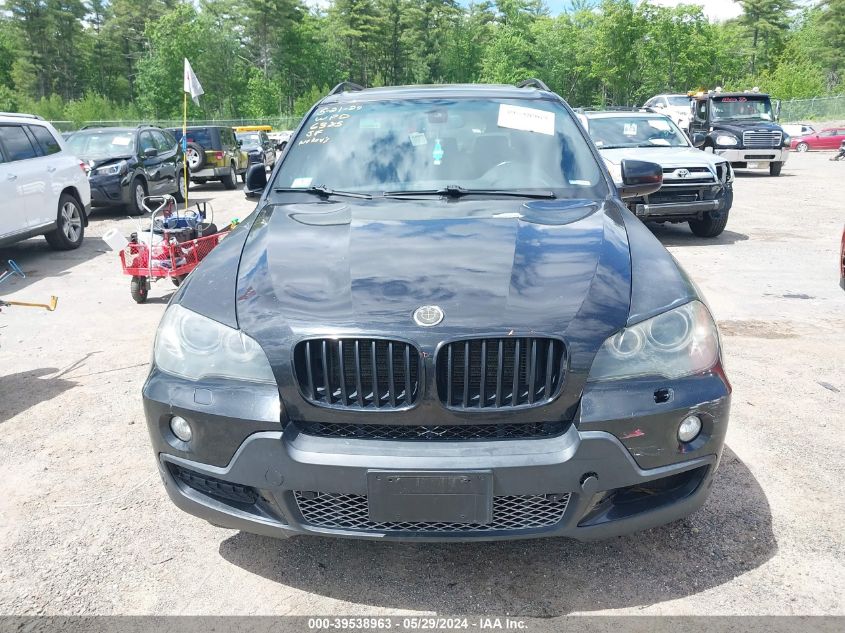 2008 BMW X5 4.8I VIN: 5UXFE83548L166385 Lot: 39538963