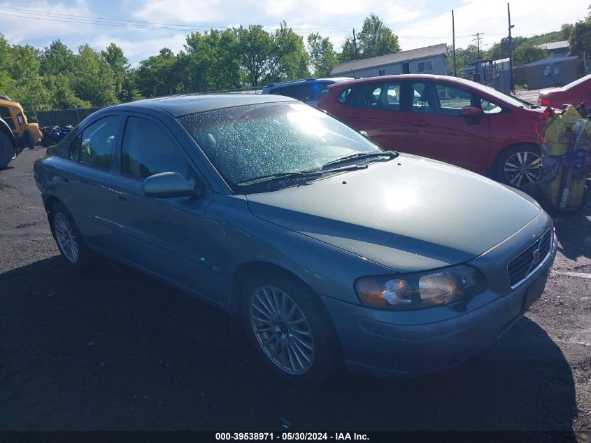 2002 Volvo S60 2.4T VIN: YV1RS58D822113573 Lot: 39538971