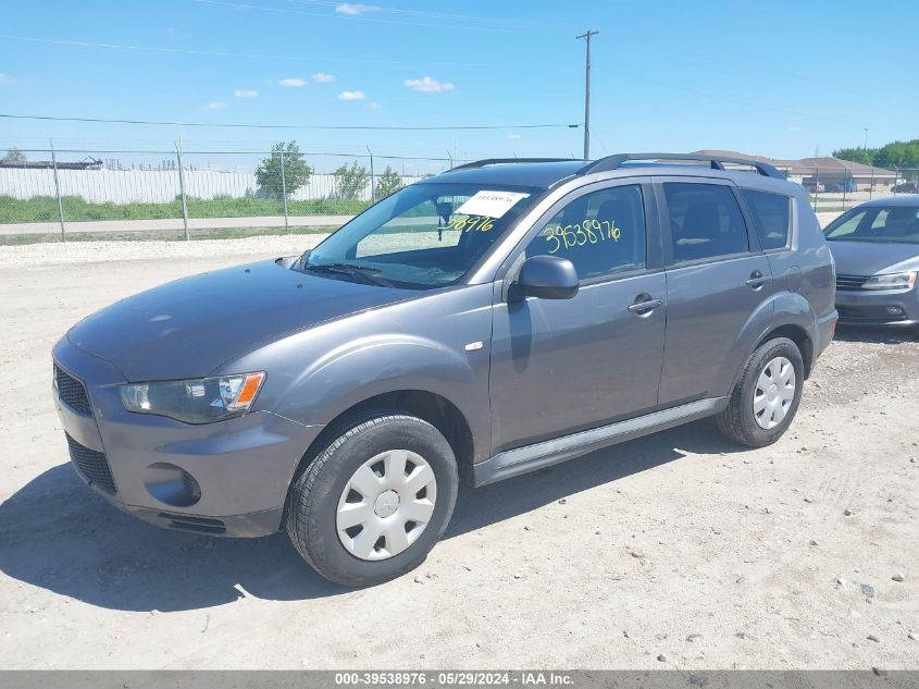 2011 Mitsubishi Outlander Es VIN: JA4AS2AW3BU024019 Lot: 39538976