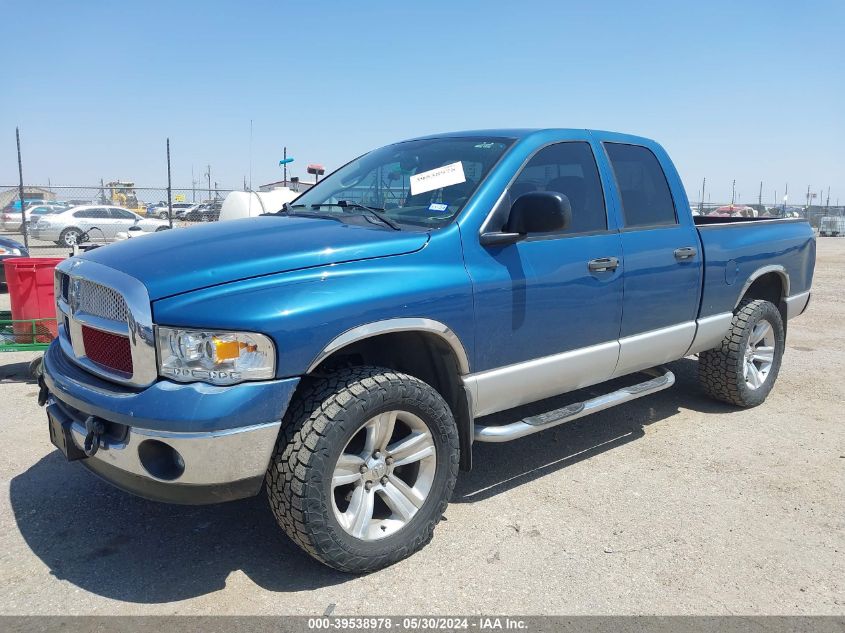 2005 Dodge Ram 1500 Slt/Laramie VIN: 1D7HU18D85S334623 Lot: 39538978