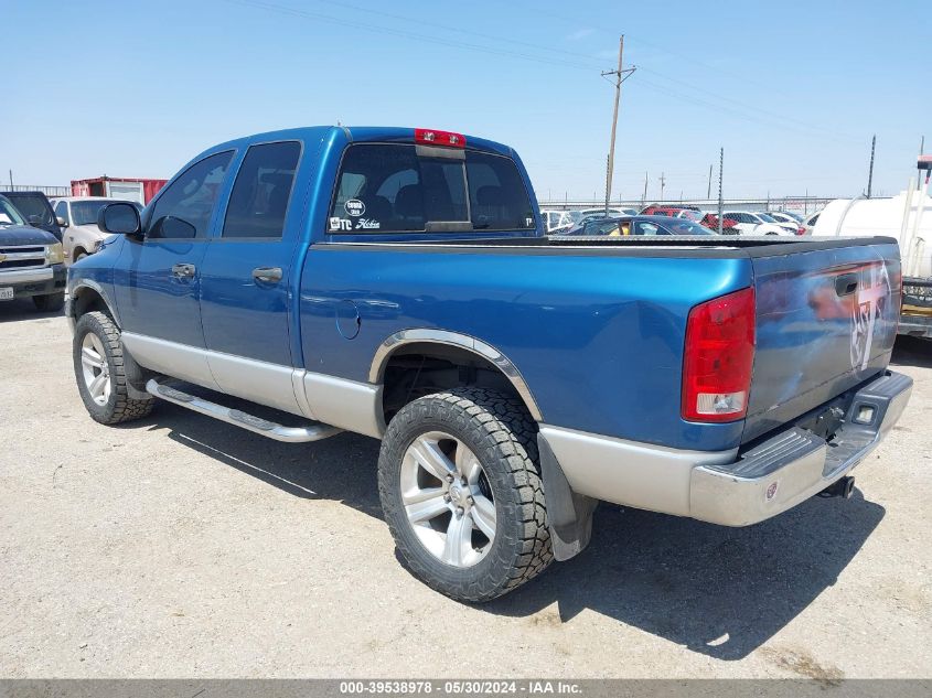 2005 Dodge Ram 1500 Slt/Laramie VIN: 1D7HU18D85S334623 Lot: 39538978