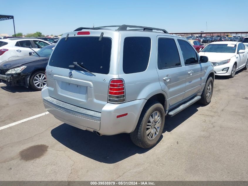 2005 Mercury Mariner Luxury/Premier VIN: 4M2YU561X5DJ08852 Lot: 39538979