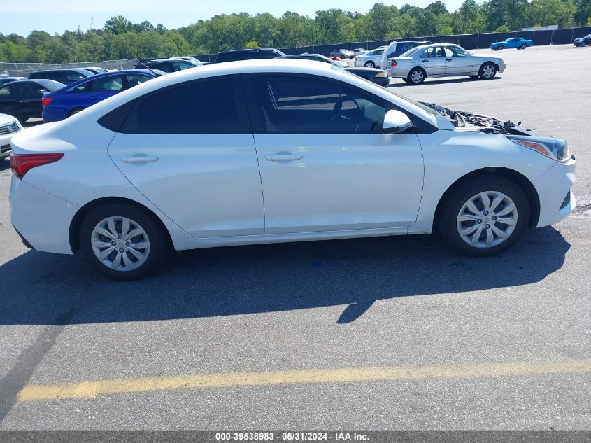 2022 Hyundai Accent Se VIN: 3KPC24A68NE183471 Lot: 39538983