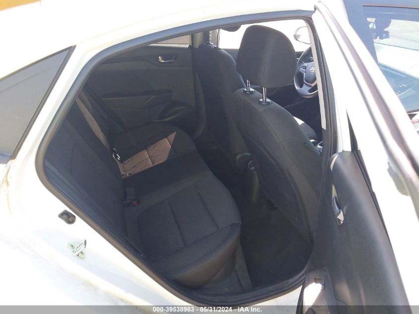 2022 Hyundai Accent Se VIN: 3KPC24A68NE183471 Lot: 39538983