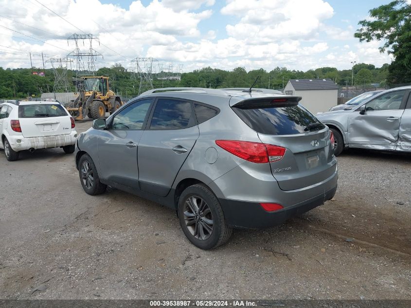 2015 Hyundai Tucson Se VIN: KM8JUCAG5FU079944 Lot: 39538987