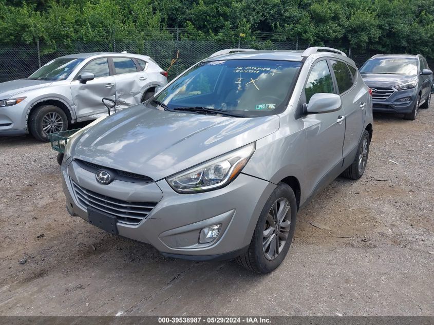 2015 Hyundai Tucson Se VIN: KM8JUCAG5FU079944 Lot: 39538987