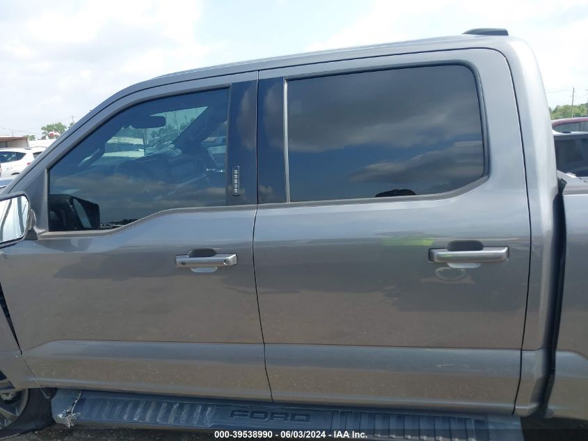 2022 Ford F-150 Lariat VIN: 01FTFW1E84NKE9643 Lot: 39538990