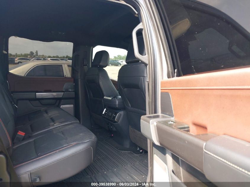 2022 Ford F-150 Lariat VIN: 01FTFW1E84NKE9643 Lot: 39538990