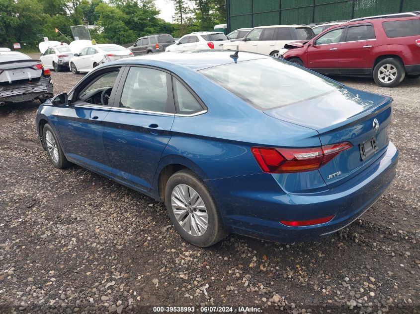 2019 Volkswagen Jetta 1.4T R-Line/1.4T S/1.4T Se VIN: 3VWC57BU8KM148322 Lot: 39538993