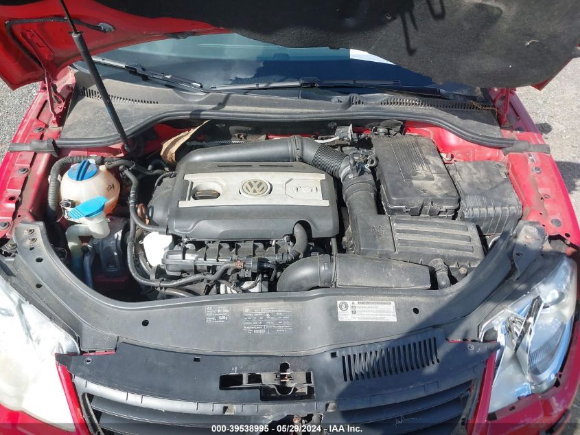 2011 Volkswagen Eos Komfort VIN: WVWAW7AH1BV004113 Lot: 39538995