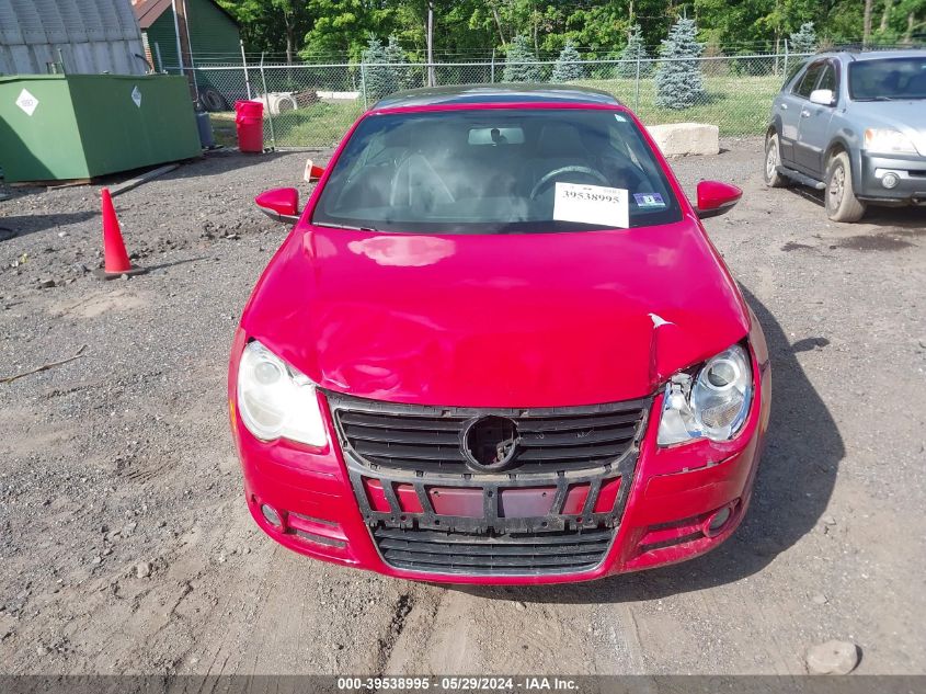 2011 Volkswagen Eos Komfort VIN: WVWAW7AH1BV004113 Lot: 39538995