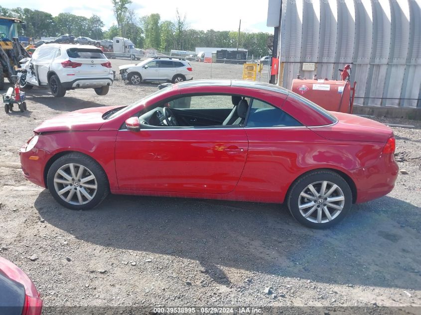 2011 Volkswagen Eos Komfort VIN: WVWAW7AH1BV004113 Lot: 39538995