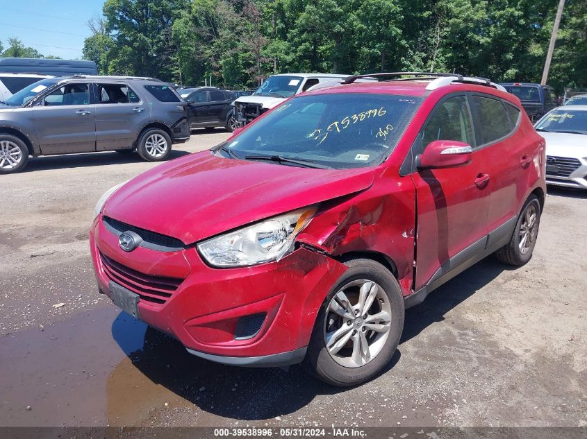 2012 Hyundai Tucson Gls VIN: KM8JU3AC2CU322344 Lot: 39538996