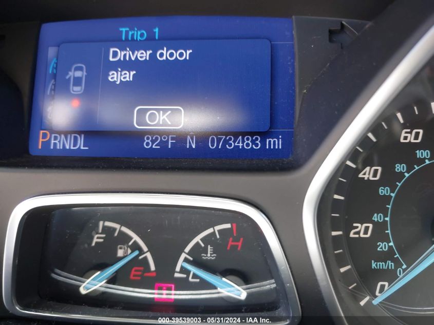 2013 FORD FOCUS SE - 1FADP3F25DL156116