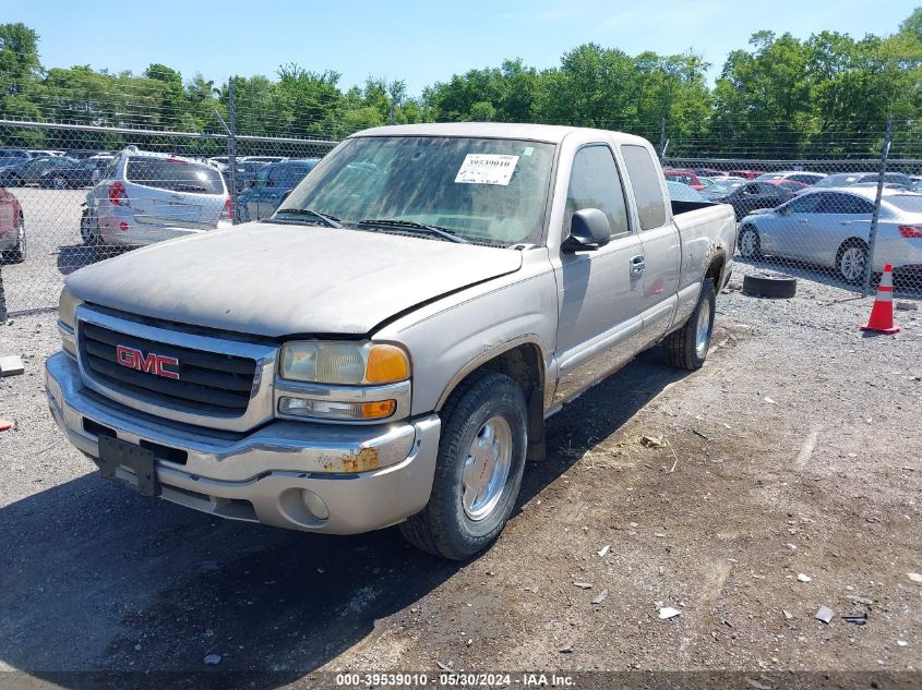 2004 GMC Sierra 1500 Sle VIN: 1GTEK19Z44Z276089 Lot: 39539010