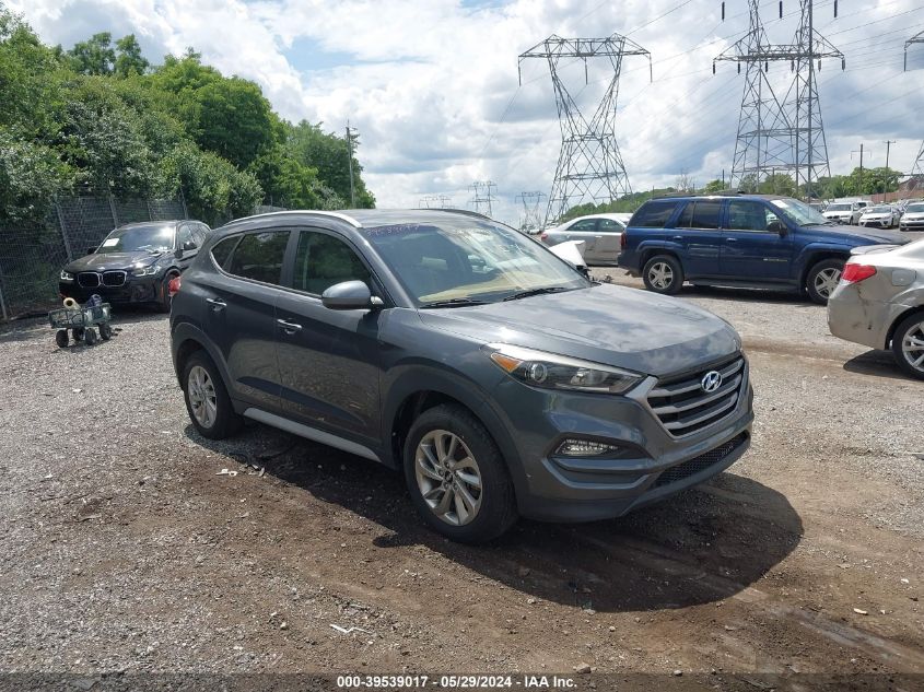 2017 Hyundai Tucson Se VIN: KM8J3CA46HU495447 Lot: 39539017