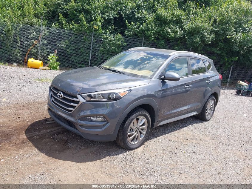 2017 Hyundai Tucson Se VIN: KM8J3CA46HU495447 Lot: 39539017