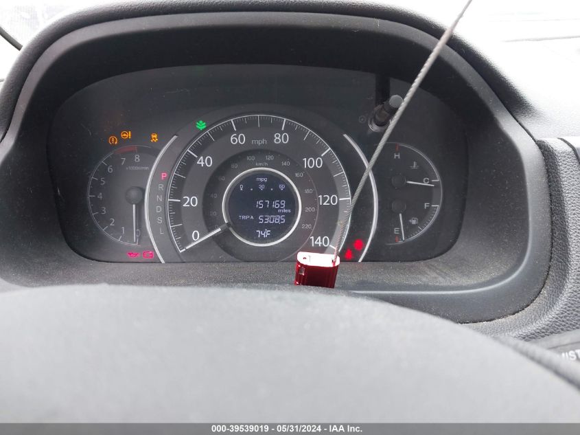 2015 Honda Cr-V Ex VIN: 2HKRM4H53FH651993 Lot: 39539019