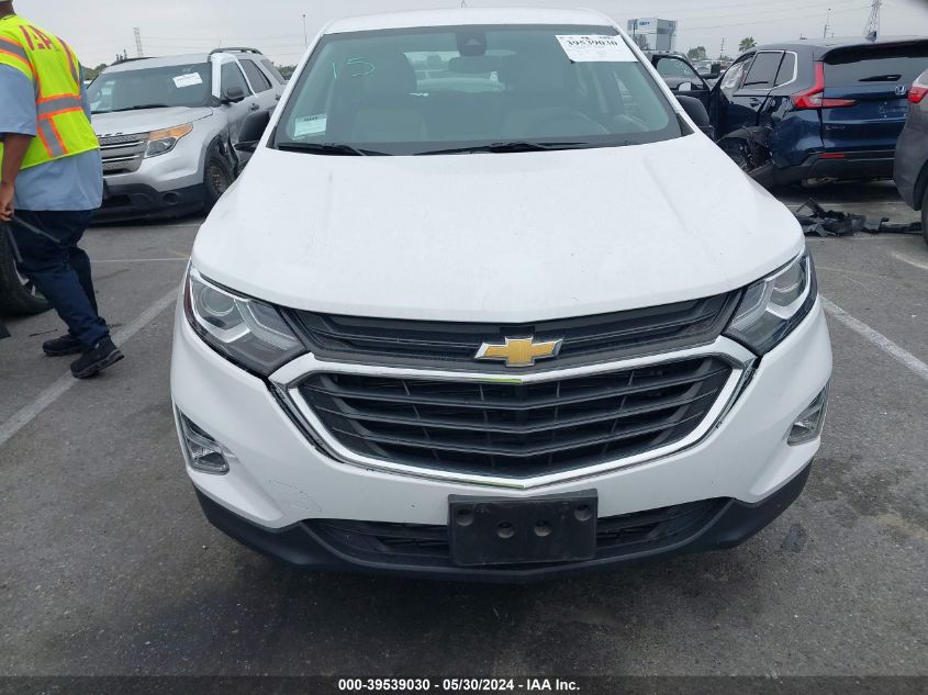 2021 Chevrolet Equinox Fwd Ls VIN: 3GNAXHEV1MS118888 Lot: 39539030