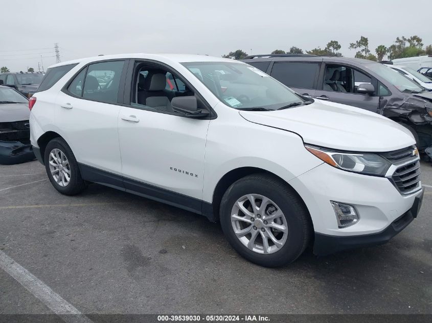 2021 Chevrolet Equinox Fwd Ls VIN: 3GNAXHEV1MS118888 Lot: 39539030