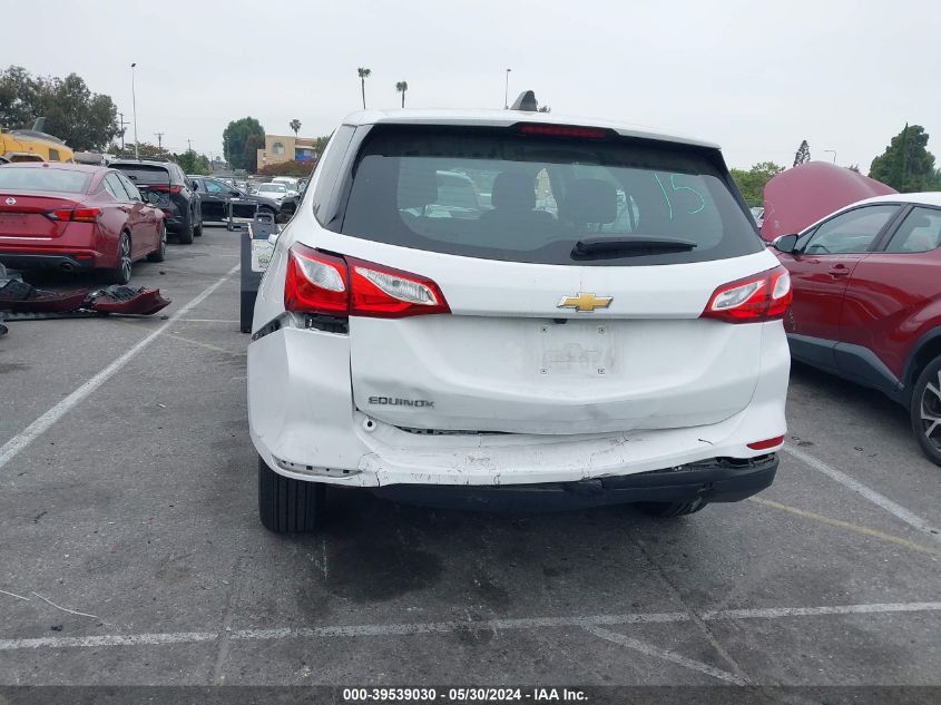 2021 Chevrolet Equinox Fwd Ls VIN: 3GNAXHEV1MS118888 Lot: 39539030