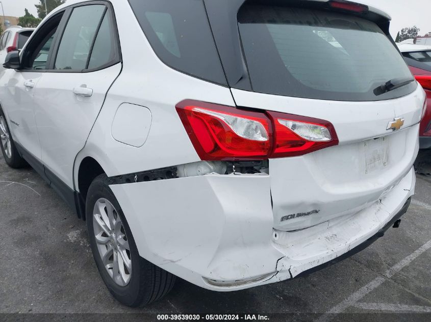 2021 Chevrolet Equinox Fwd Ls VIN: 3GNAXHEV1MS118888 Lot: 39539030