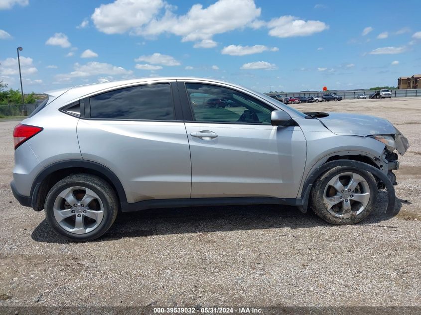 2016 Honda Hr-V Lx VIN: 3CZRU5H31GM717287 Lot: 39539032