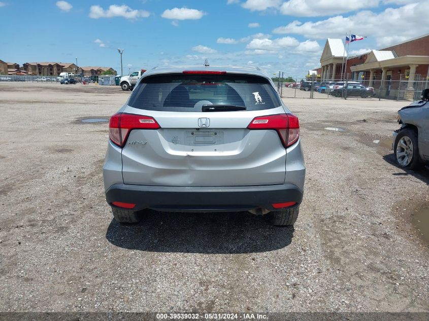 2016 Honda Hr-V Lx VIN: 3CZRU5H31GM717287 Lot: 39539032