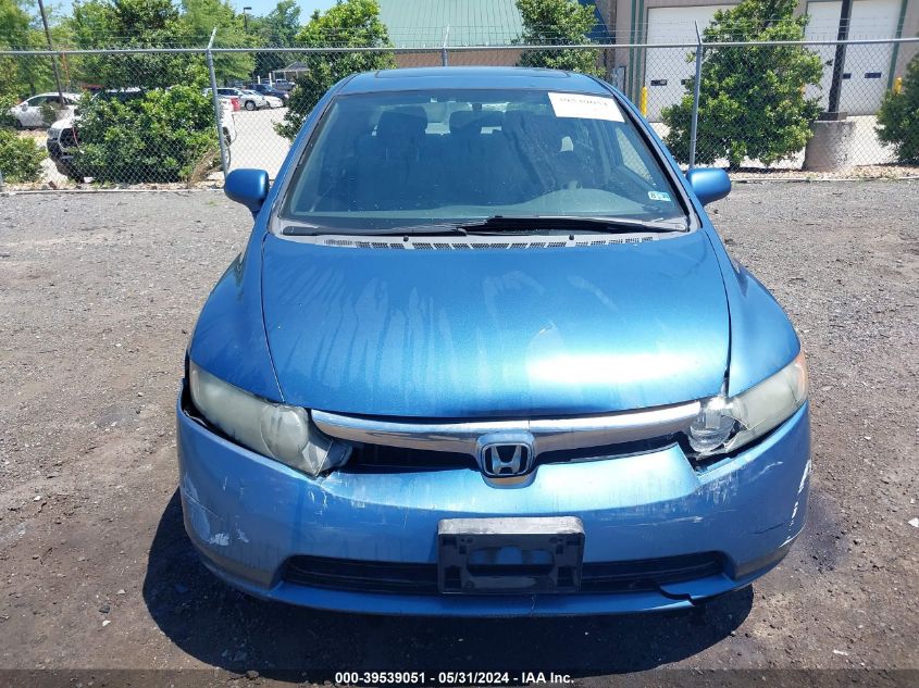 2007 Honda Civic Ex VIN: 1HGFA16897L014547 Lot: 39539051