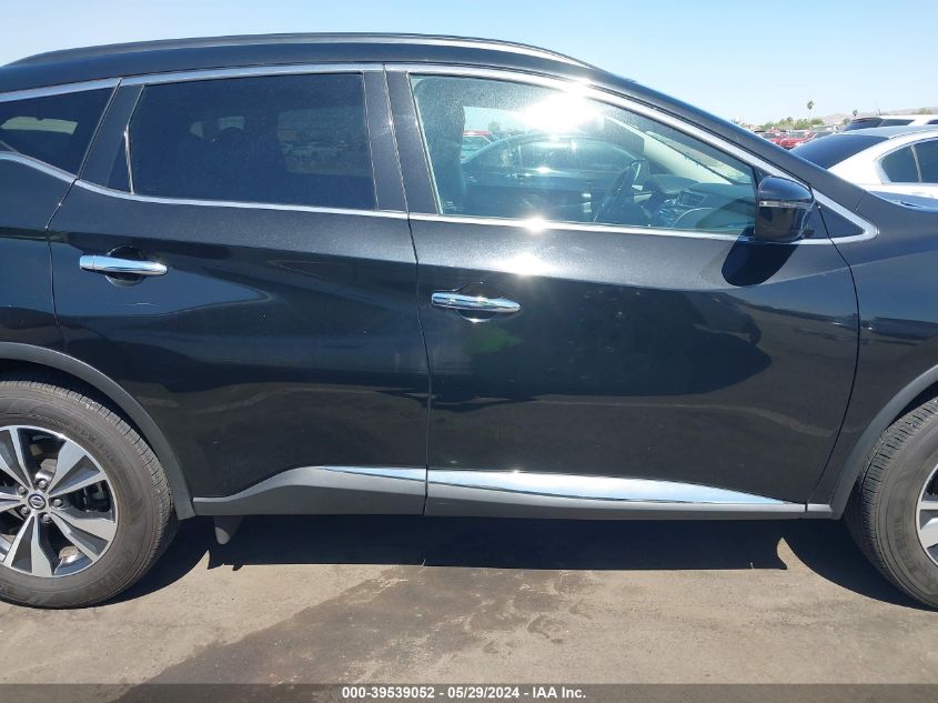 2021 Nissan Murano Sv Fwd VIN: 5N1AZ2BJ5MC129038 Lot: 39539052