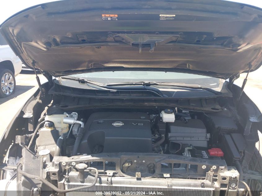 2021 Nissan Murano Sv Fwd VIN: 5N1AZ2BJ5MC129038 Lot: 39539052