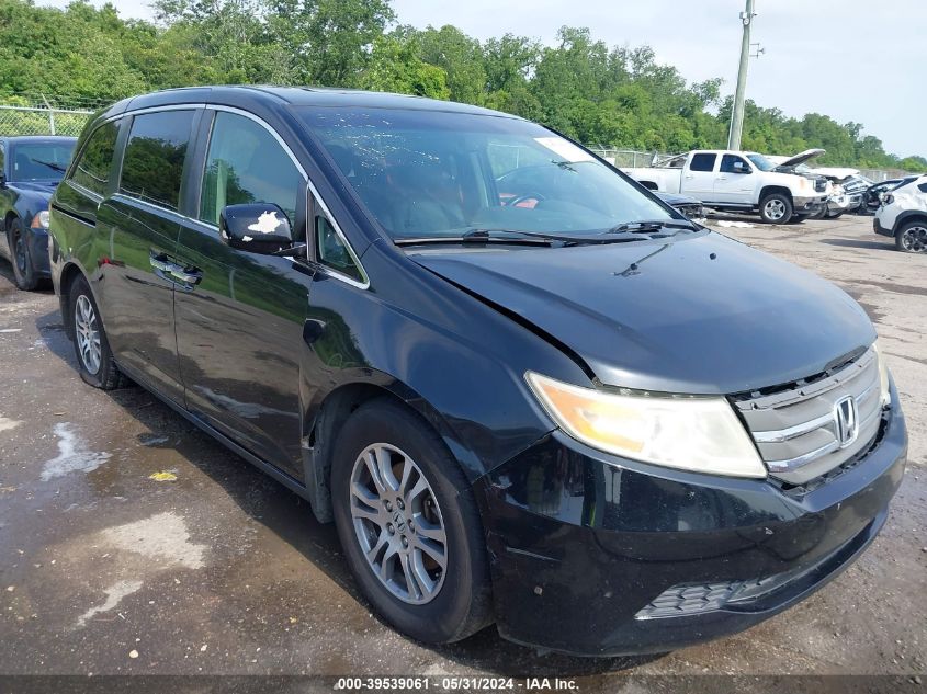 2013 Honda Odyssey Ex-L VIN: 5FNRL5H66DB013170 Lot: 39539061