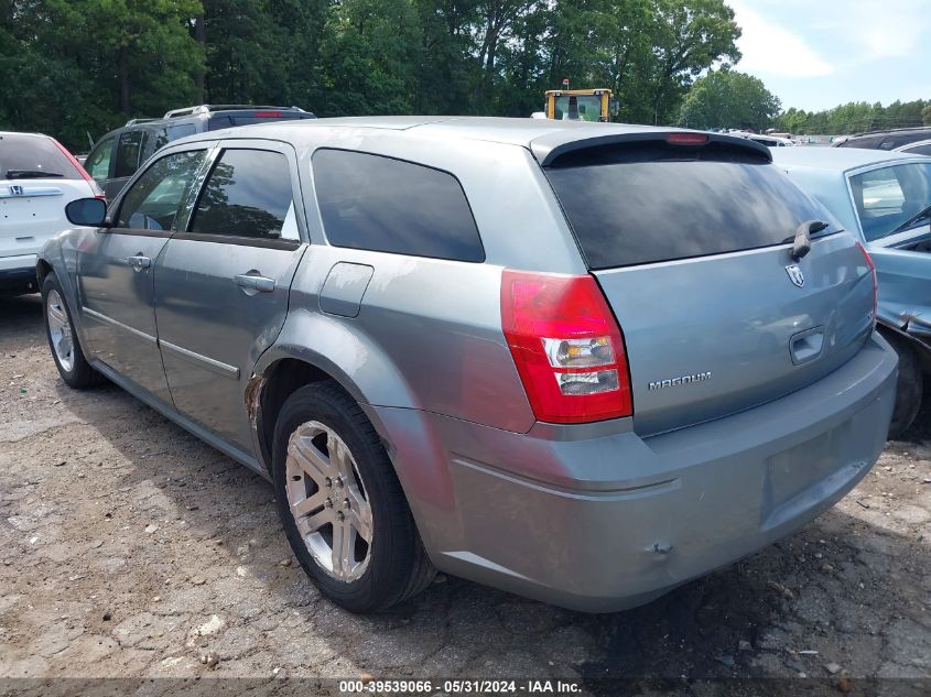 2007 Dodge Magnum Sxt VIN: 2D4FV47V07H624622 Lot: 39539066