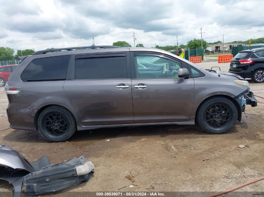 2014 Toyota Sienna Se 8 Passenger VIN: 5TDXK3DC1ES518234 Lot: 39539071