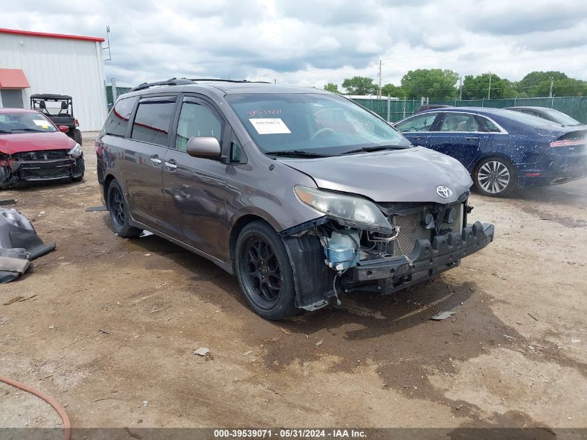 2014 Toyota Sienna Se 8 Passenger VIN: 5TDXK3DC1ES518234 Lot: 39539071