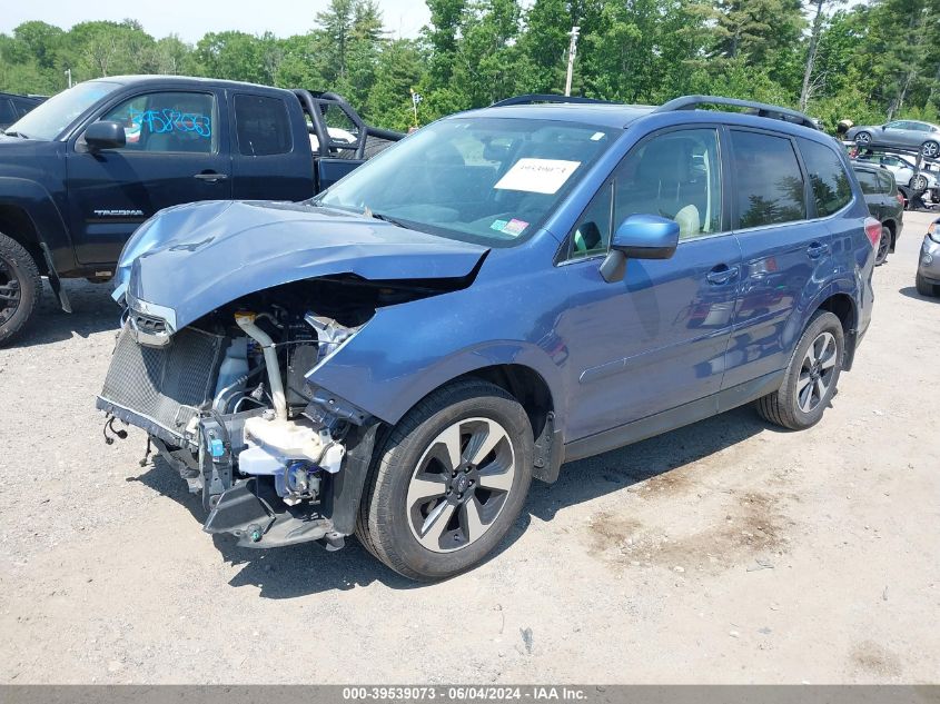 2017 Subaru Forester 2.5I Limited VIN: JF2SJARC2HH430782 Lot: 39539073