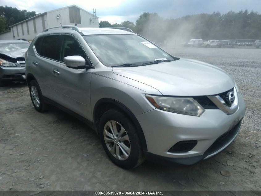 2014 Nissan Rogue Sv VIN: 5N1AT2MV7EC852506 Lot: 39539078