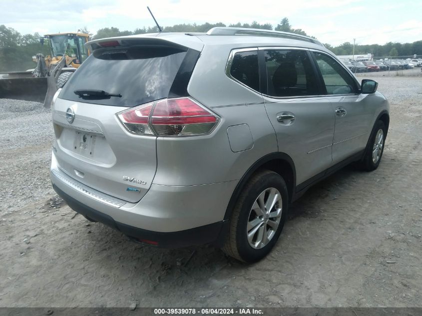 2014 Nissan Rogue Sv VIN: 5N1AT2MV7EC852506 Lot: 39539078