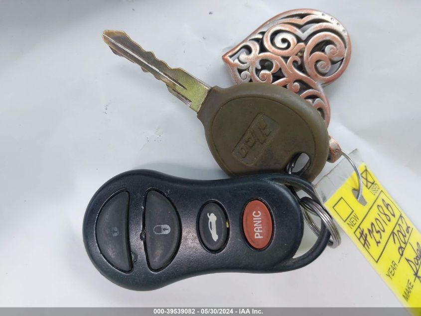 2002 Dodge Intrepid Es VIN: 2B3HD56M42H257516 Lot: 39539082