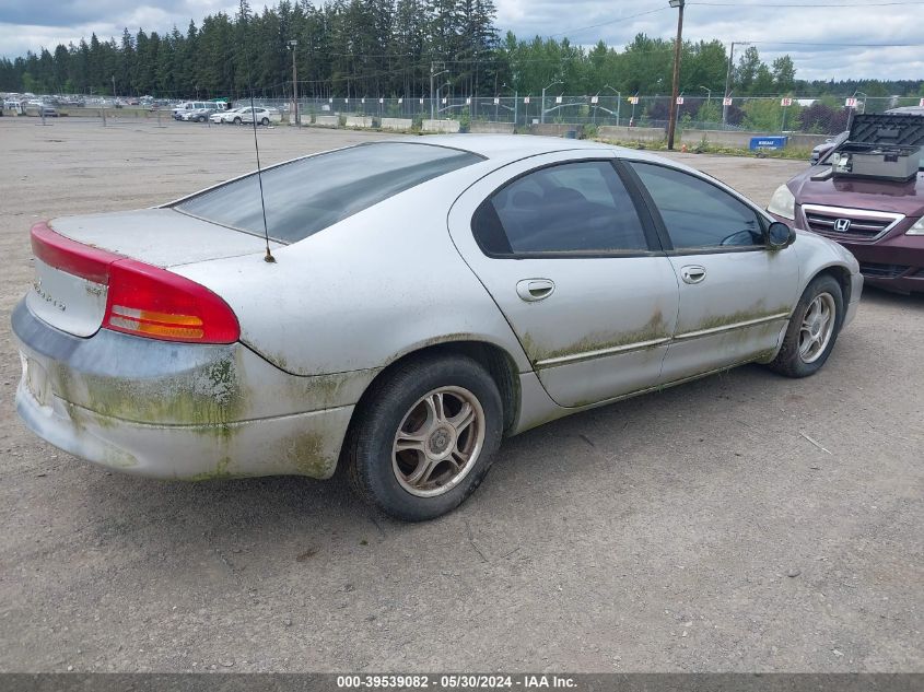 2002 Dodge Intrepid Es VIN: 2B3HD56M42H257516 Lot: 39539082